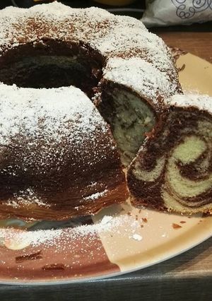 Gyors mintás kuglóf recept fotója