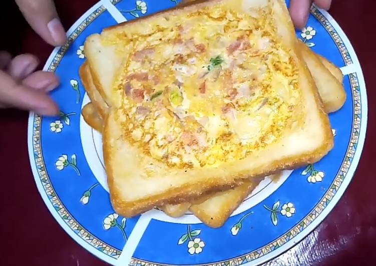 Recipe of Super Quick Homemade Egg Toasts