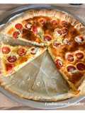 Tarte à la vache qui rit et tomates cerises