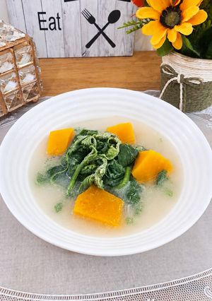 Foto resep Sayur Bobor Daun Labu Kuning