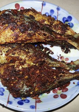 Foto resep Ikan salem goreng kering