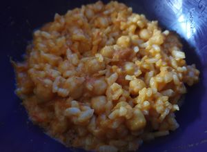 Foto principal de Curry de garbanzos con arroz