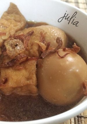 Foto resep Semur Tahu & Telur