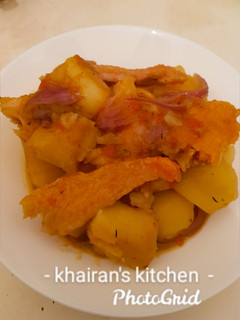 Potatoes porridge ainihin hoton girkin