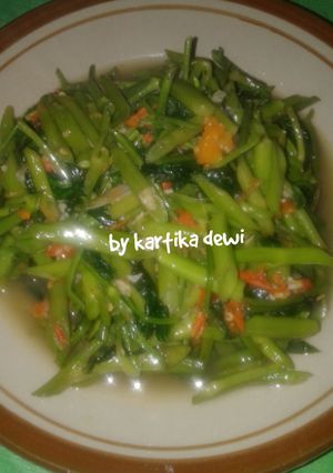 Foto resep Tumis kangkung pedas