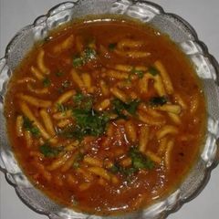 A picture of Sev Sabji.