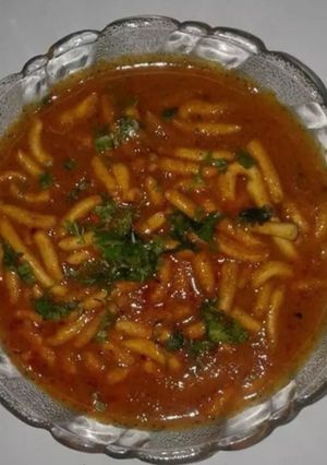 A picture of Sev Sabji.