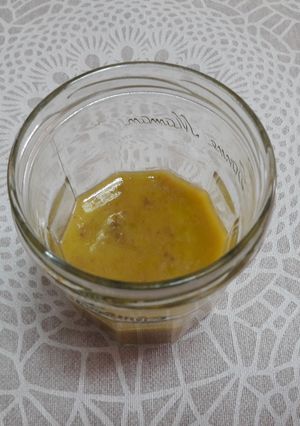 Una foto de Veganesa/mayonesa vegana