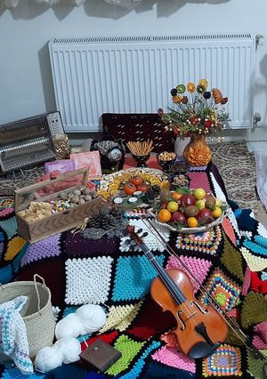 عکسی از دستور یلدا همگی مبارک