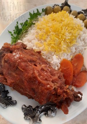 عکسی از دستور چلوگردن