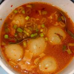 Cilok kuah isi abon রেসিপির প্রধান ছবি
