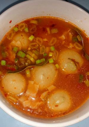 Foto resep Cilok kuah isi abon