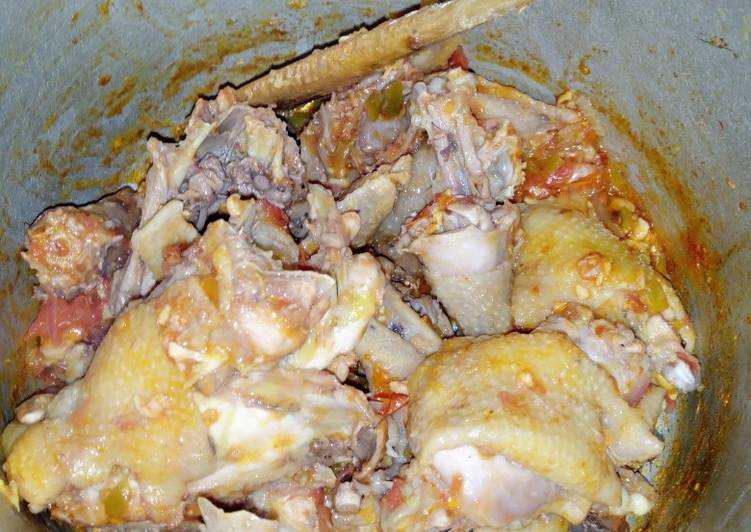 Recipe of Perfect Chicken kienyeji#author marathon