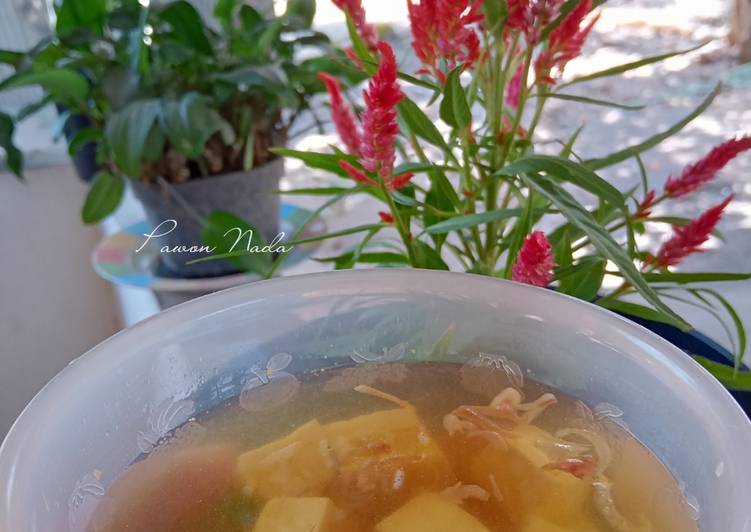 Sop Tahu ala Hokben