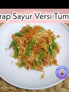 Foto resep Urap Sayur Versi Tumis