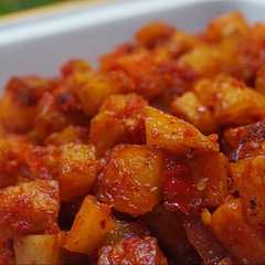 A picture of Sambal Goreng Kentang.