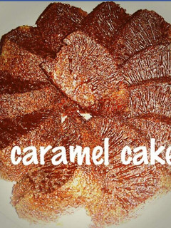 Foto resep Caramel cake/ kue sarang semut