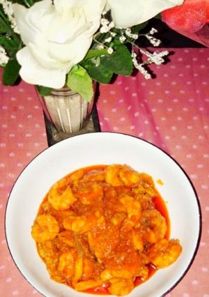 Foto resep Udang saus padang
