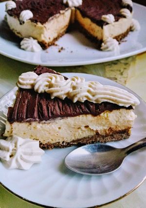 Una foto de Cheesecake de Mantecol /Pasta de maní