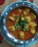 Arbi masala curry