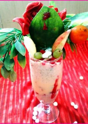 A picture of Refresh Paan rice pudding.