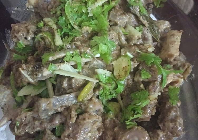 Easiest Way to Prepare Perfect Mutton white karahi