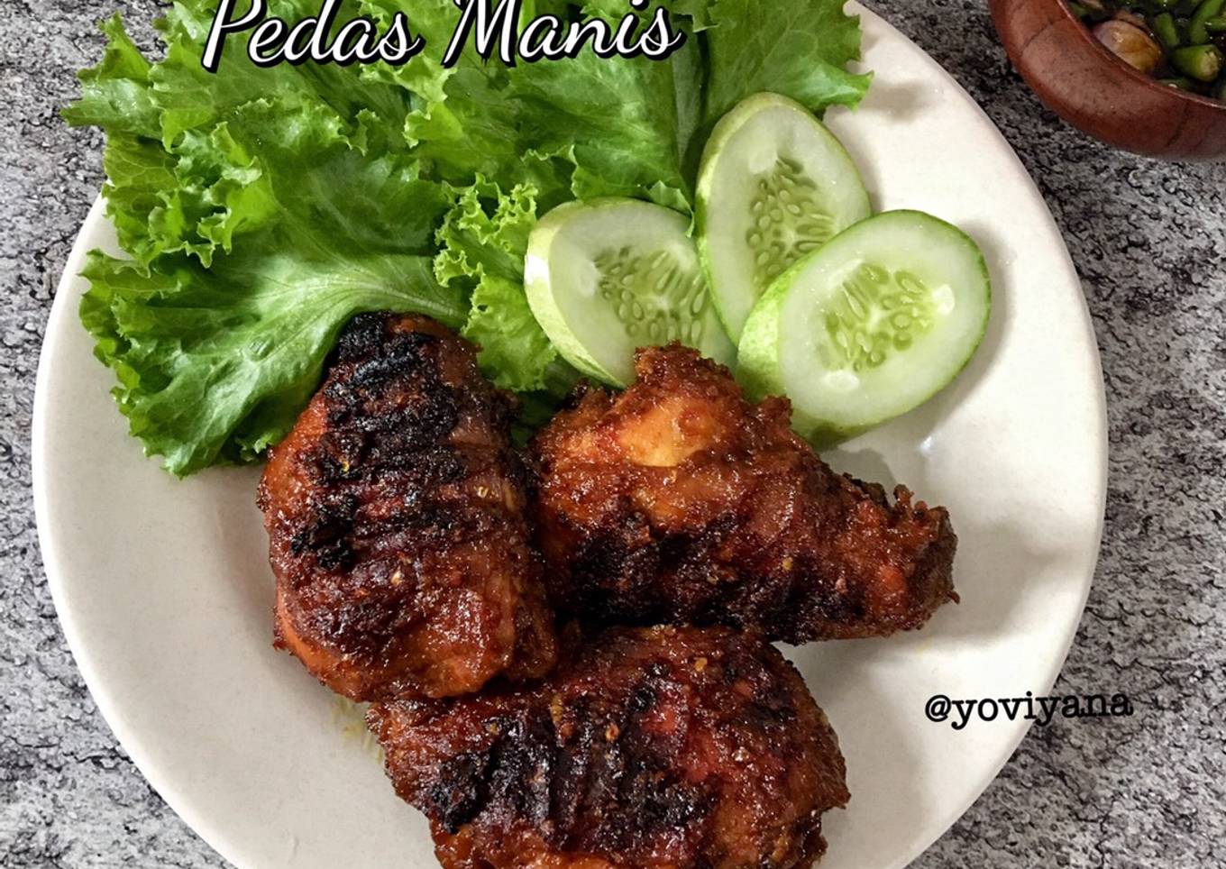 Ayam Bakar Pedas Manis