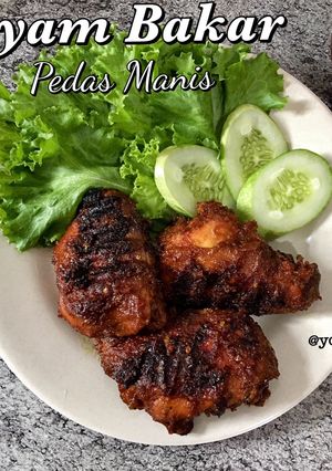 Foto resep Ayam Bakar Pedas Manis