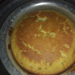A picture of Lemon cake without oven #4weekchallenge #wheatflourcontest.
