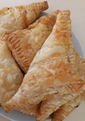 A picture of Cheese and Spinach Pastry *Vegetarian.