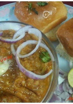 A picture of #Pav bhaji#post 21st.