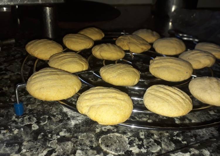 Recipe of Homemade Atta biscuits