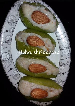 A picture of  Parwal ki mithai.