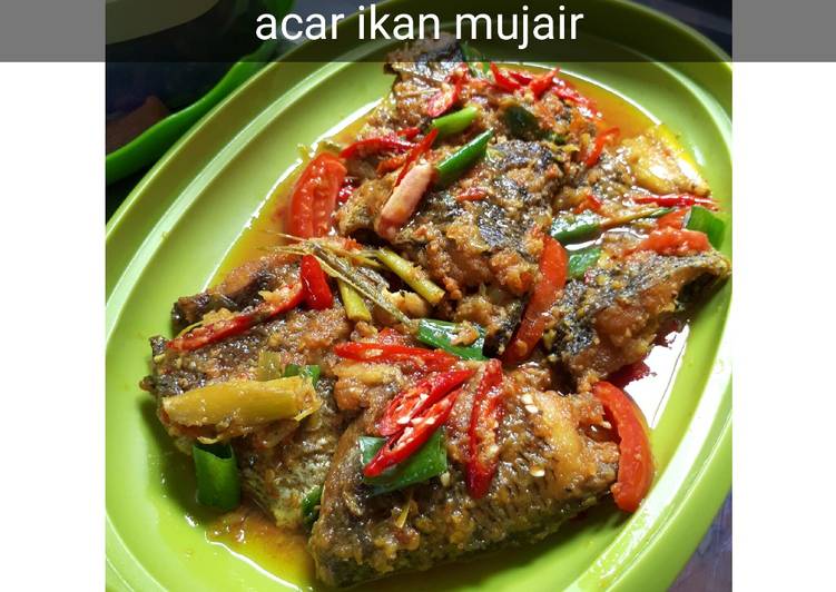 Cara membuat Acar Ikan Mujair yang enak Untuk Jualan