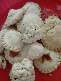 Una foto de Mini pie pops con distintos rellenos