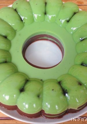 Foto resep Puding Chocolatos Greentea Coklat