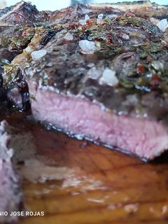 Una foto de Entrecot de vaca rubia gallega