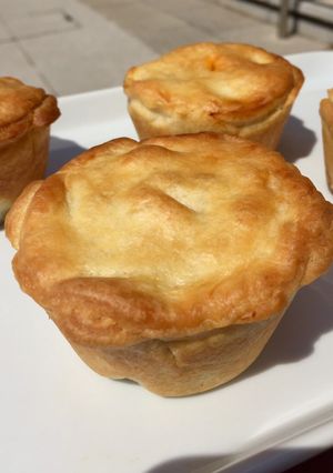 A picture of Individual Mushroom Picnic Pies.