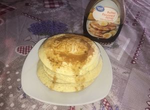 Una foto de Panqueques americanos o hotcakes, receta de mi abuela