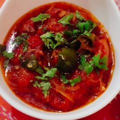 A picture of Temater ki chutney.