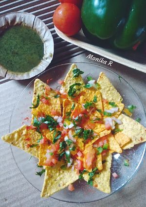 A picture of Nachos Chaat.