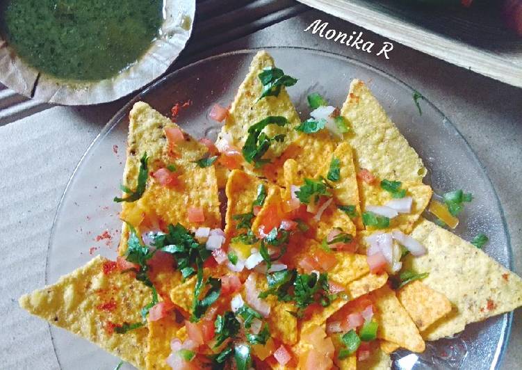 Recipe of Super Quick Homemade Nachos Chaat