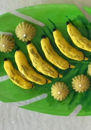 A picture of Banana Halwa.