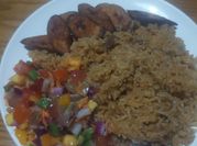 A picture of plantain salad