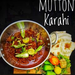 A picture of Mutton karahi.