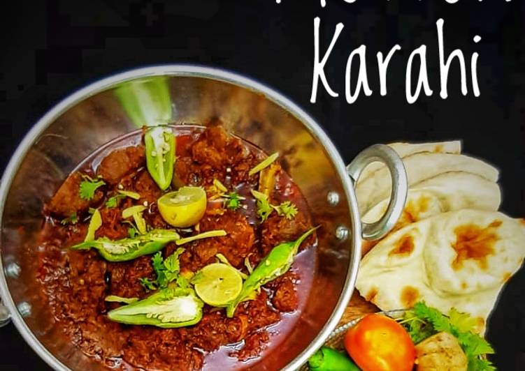 Recipe of Yummy Mutton karahi