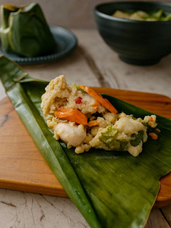 Foto resep Pepes Tahu Ayam Pedas