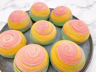 彩虹芋頭酥🌈