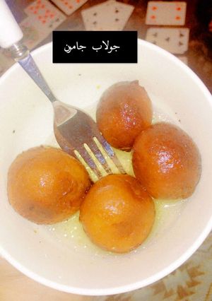 صورة لوصفة جولاب جامون (( حلى هندي))