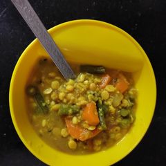 Mixed Daal Soup A picture of Mixed Daal Soup.